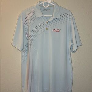 Nike White Polo Shirt Sporty Elegance